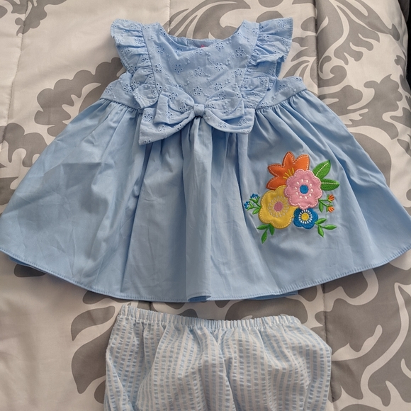 Baby set dress - Picture 1 of 5